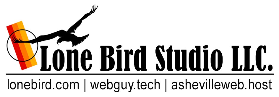 Lone Bird Studio WordPress web design